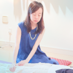 谷津絵美子がアニカを行っている